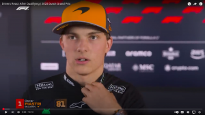 DRIVER REACTION HOL 2025