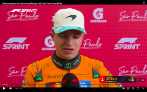 DRIVERS SAO 2025 QUALUS FOR SPRINT